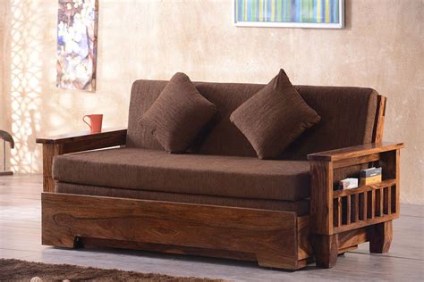 Buy Online Wood Sofa Bed